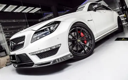 Mercedes Benz CLS-Class/CLS63 (W218) Future Design GTS Carbon Fibre Side Skirts 