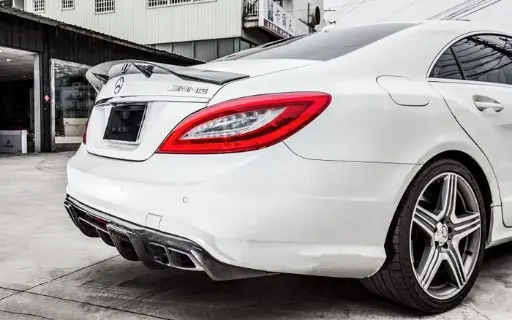 Mercedes Benz CLS63 (W218) Renntech Style Carbon Fibre Rear Diffuser 