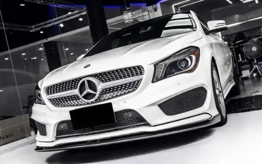 Mercedes Benz CLA-Class/CLA45 (W117/C117) REVO Style Carbon Fibre Front Lip Spoiler 
