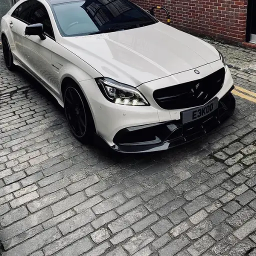 Mercedes Benz CLS63 (W218/C218) BRABUS 800 Style Front Lip Spoiler 
