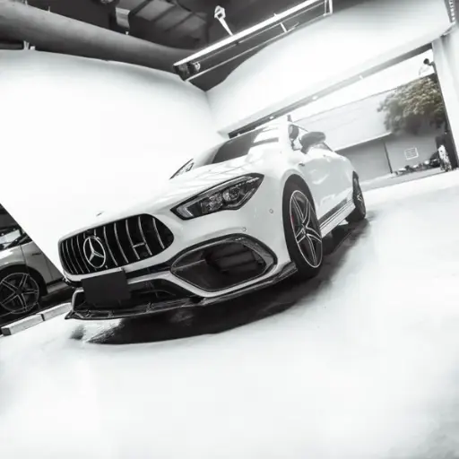 Mercedes Benz CLA45 (W118/C118) Future Design Style Carbon Fibre Front Lip 