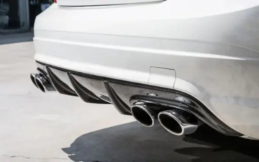 Mercedes Benz C63 (W204) OEM Style Carbon Fibre Rear Diffuser 