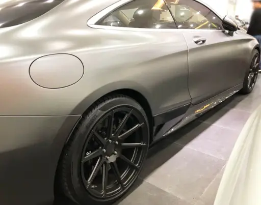 Mercedes Benz S-Class/S63/S65 (C217) Carbon Fibre Side Skirt Overlay Trim 