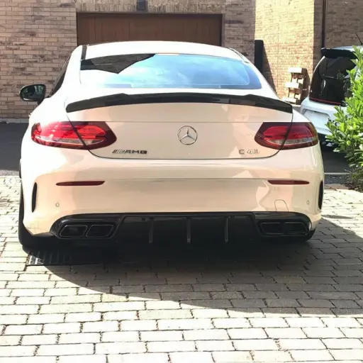 Mercedes Benz C43 (C205) Future Design Style Carbon Fibre Rear Spoiler 