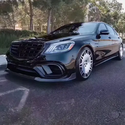 Mercedes Benz S63 (W222) BRABUS B700 Style Carbon Fibre Front Air Vent Trim 