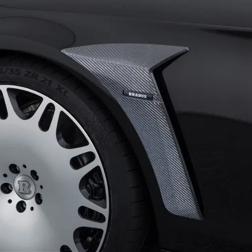 Mercedes Benz S63 (W222) BRABUS B700 Style Carbon Fibre Front Fender Trims 