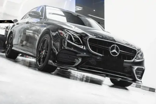 Mercedes Benz E-Class/E43/E53 (W213/S213/C238) E63 Style Gloss Black Front Grille 