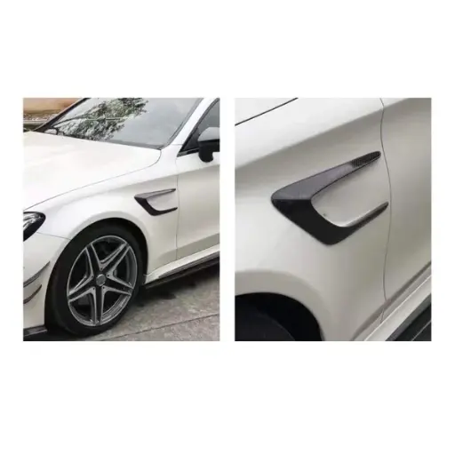 Mercedes Benz C63 Coupe (C205) Carbon Fibre Fender Trims 