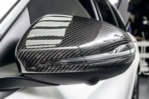 Mercedes Benz GLC63 (W253/C253) OEM+ Replacement Carbon Fibre Mirror Covers 