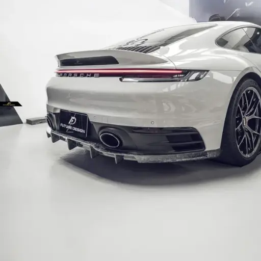 Porsche Carrera/Targa/Convertible (992/911) Future Design Carbon Fibre Rear Diffuser 