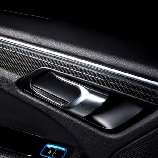 Porsche Macan (95B) Carbon Fibre Interior Door Trims 