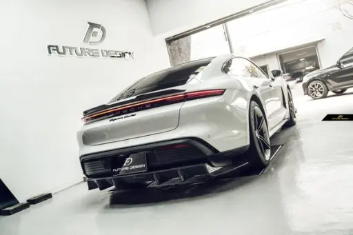 Porsche Taycan (Saloon) Future Design Carbon Fibre Rear Diffuser 