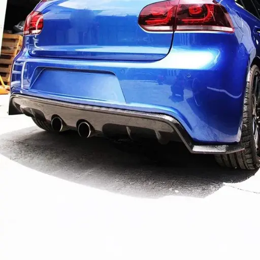 Volkswagen Golf R (Mk6) MTC Style Carbon Fiber Diffuser 