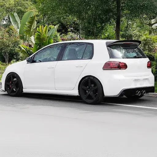 Volkswagen Golf R (MK6) MTC Style Carbon Fiber Side Skirts 