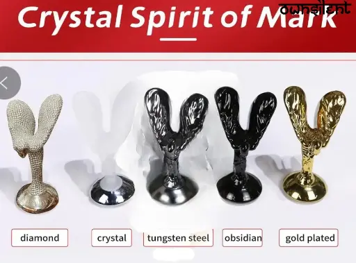 CRYSTAL SPIRIT OF ECSTASY FOR ROLLS-ROYCE