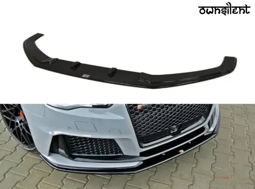 CARBON FIBER FRONT LIP V2 for AUDI RS3 2015 - 2016