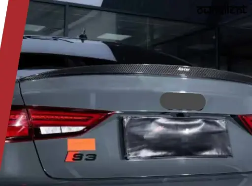 AUTHENTIC KARBEL CARBON REAR SPOILER V1 for AUDI A3 S3 RS3 2013 - 2020