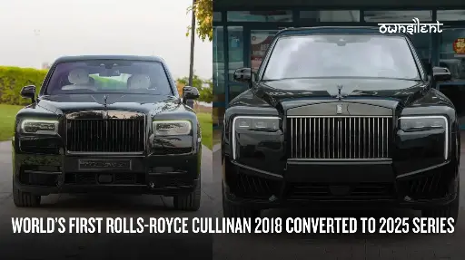 CONVERSION PLASTIC BODY KIT for ROLLS ROYCE CULLINAN 2018 - 2025 UPGRADE to SERIES II FACELIFT 2025 